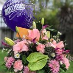 Birthday Bouquet with Balloon