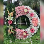 Tribute Pink Wreath